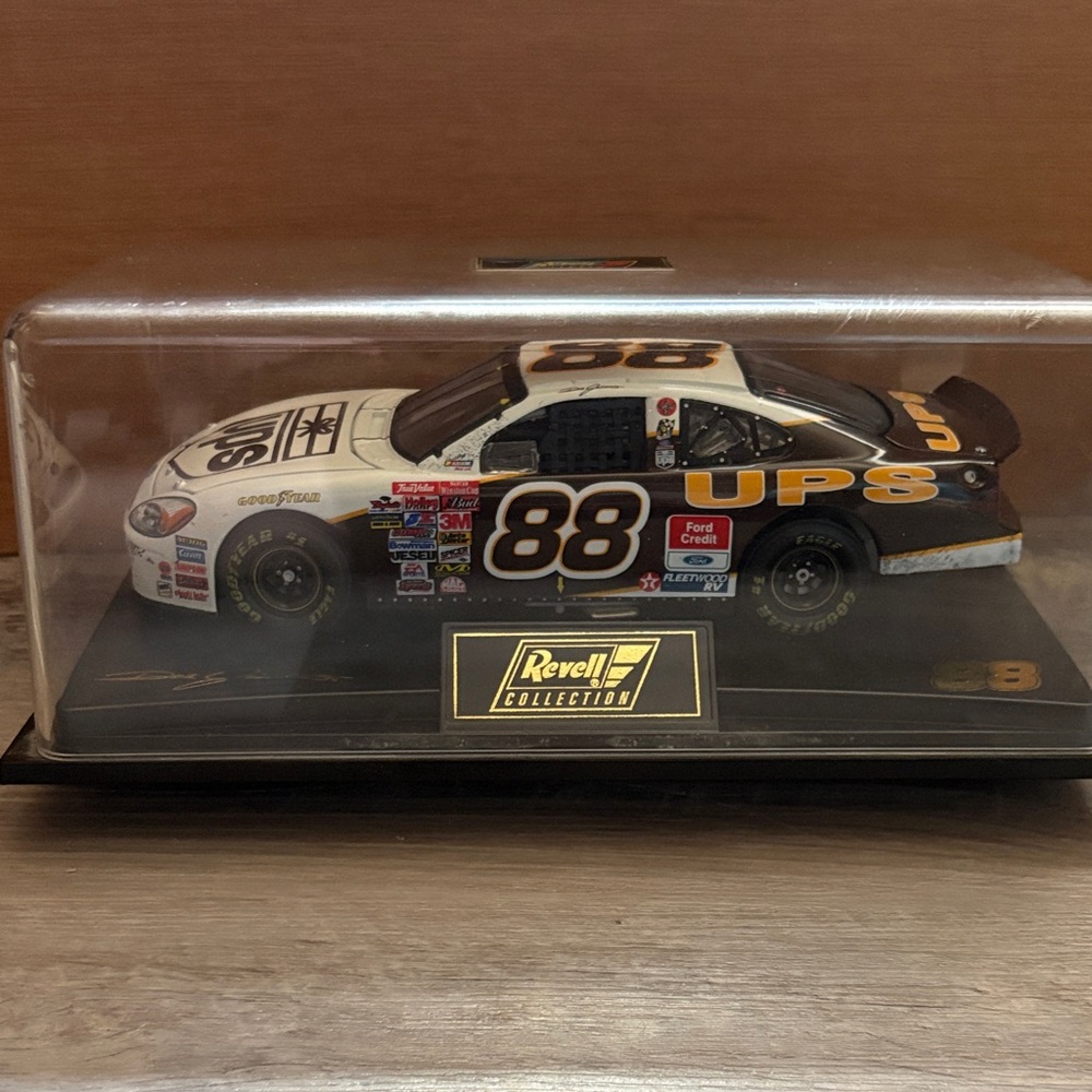 Nascar Black and White Diecast Model Car